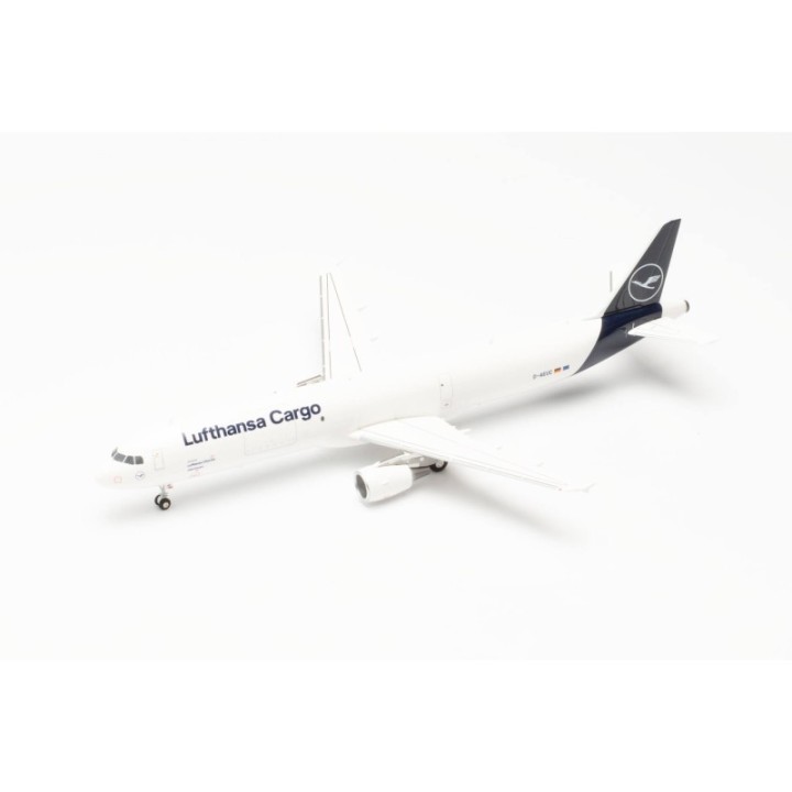 Herpa Lufthansa Cargo Airbus A321P2F - D-AEUC Hello Europe – produktbillede 4