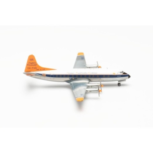 Herpa TAA Trans Australia Airlines Vickers Viscount 800 - VH-TVQ McDouall Stuart”