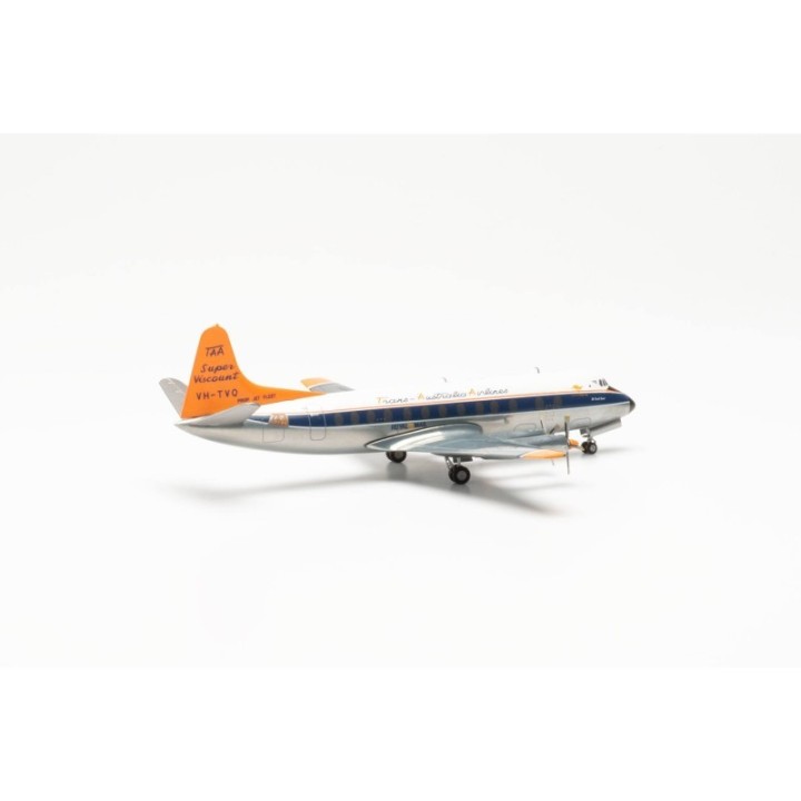 Herpa TAA Trans Australia Airlines Vickers Viscount 800 - VH-TVQ McDouall Stuart” – produktbillede 3