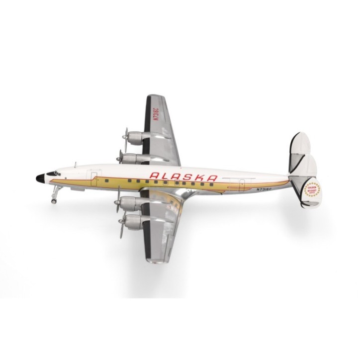 Herpa Alaska Airlines Lockheed L-1649A Starliner – produktbillede 2