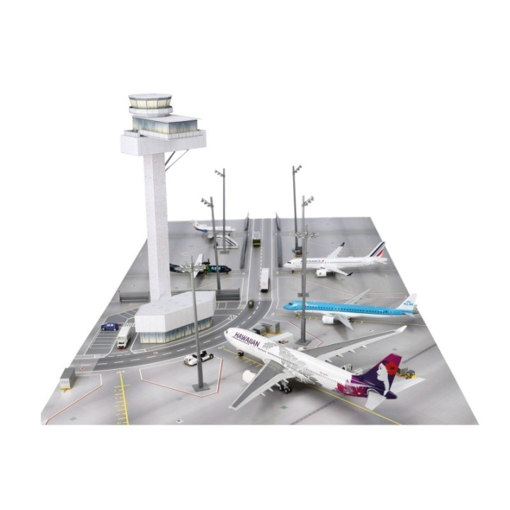 Herpa Airport Tower Kartonbausatz / Cardboard construction kit – produktbillede 3