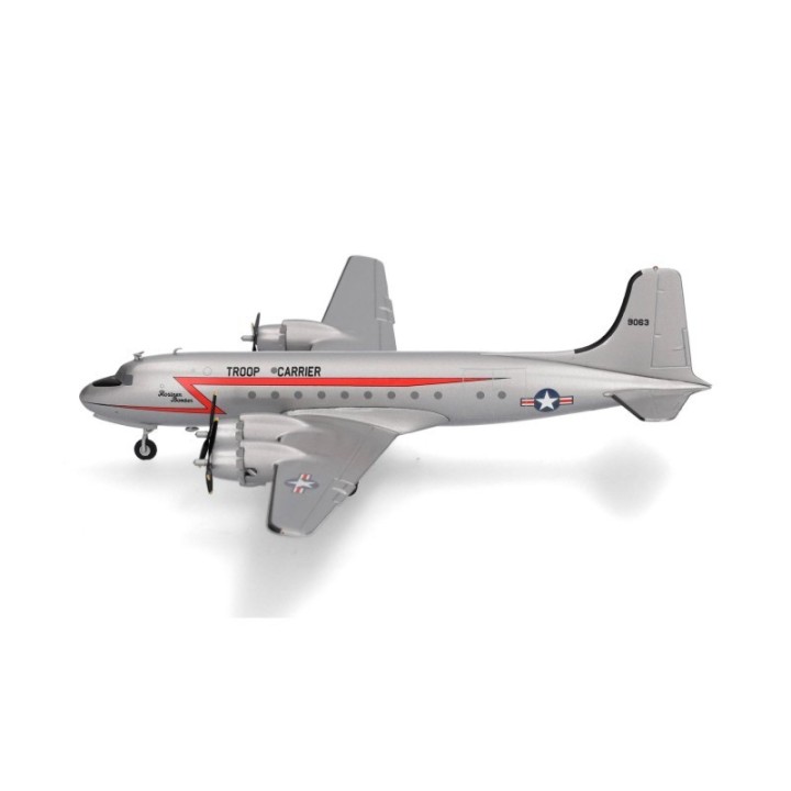 Herpa U.S. Air Force Douglas C-54 Skymaster Rosinenbomber – produktbillede 2