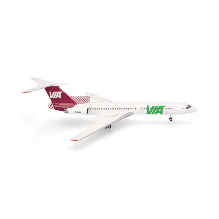 Herpa Air Via Tupolev TU-154M