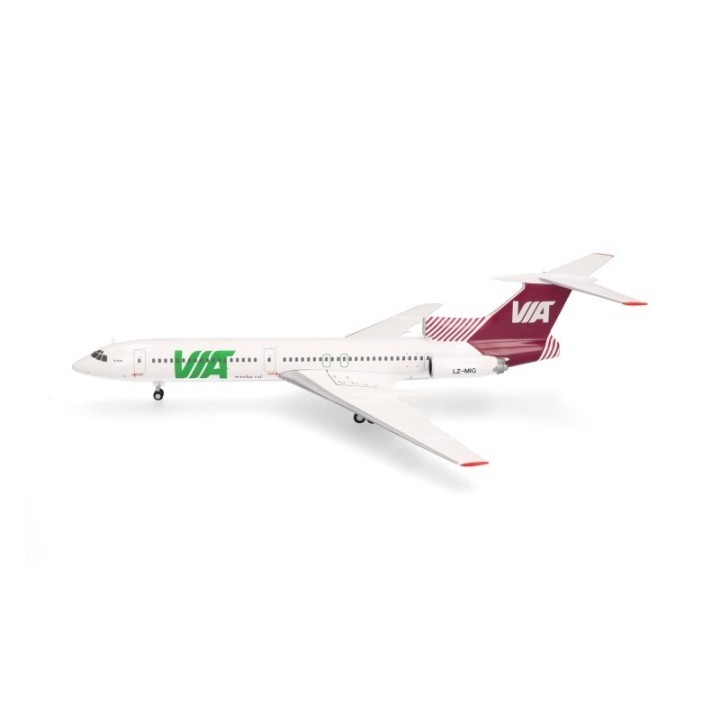 Herpa Air Via Tupolev TU-154M – produktbillede 2
