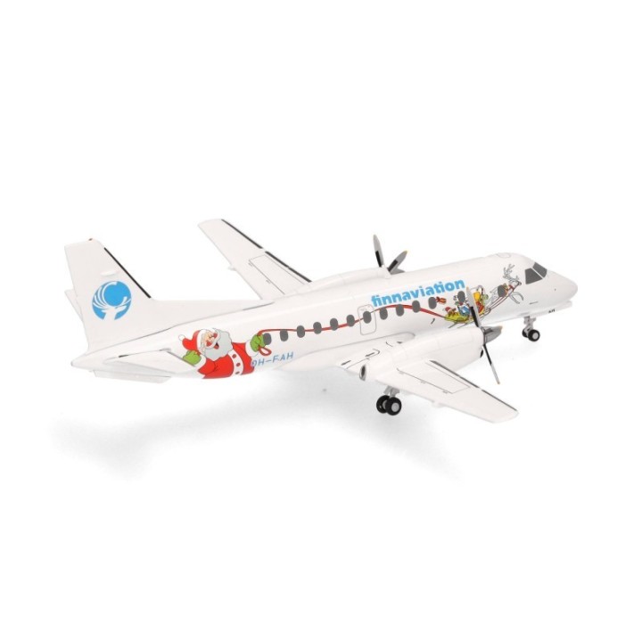 Herpa Finnaviation Saab 340 Santa – produktbillede 3