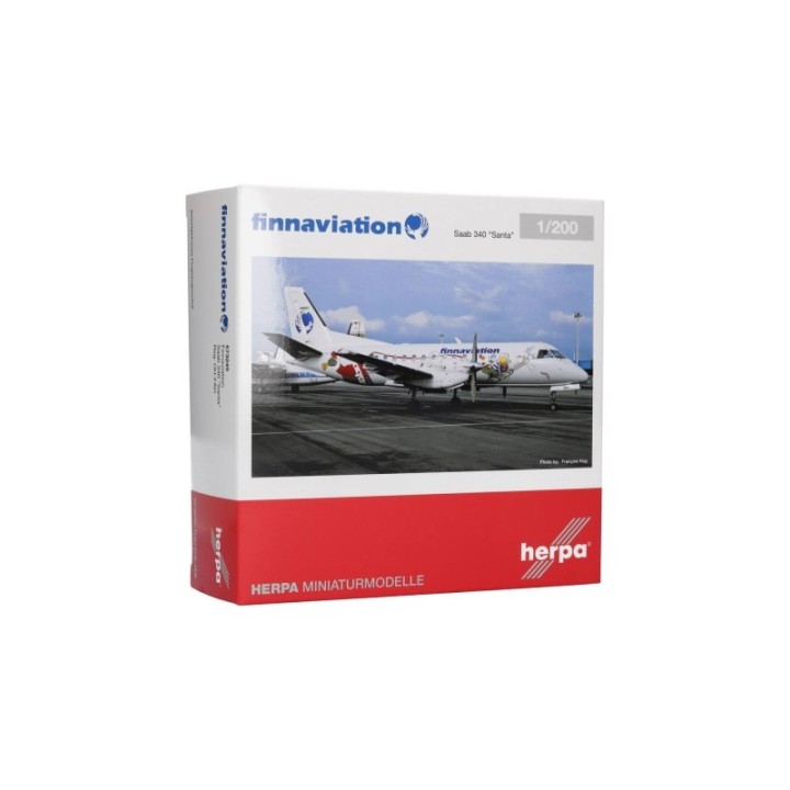 Herpa Finnaviation Saab 340 Santa – produktbillede 5