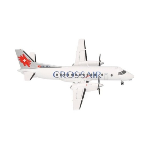Herpa Crossair Saab 340 (last color scheme)