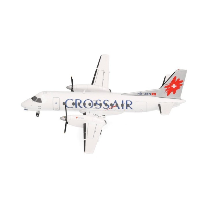 Herpa Crossair Saab 340 (last color scheme) – produktbillede 2
