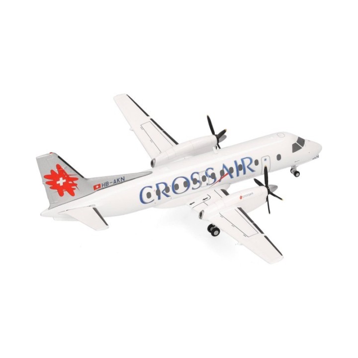 Herpa Crossair Saab 340 (last color scheme) – produktbillede 3