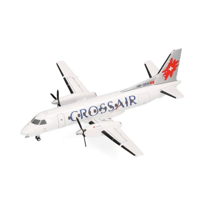 Herpa Crossair Saab 340 (last color scheme) – produktbillede 4