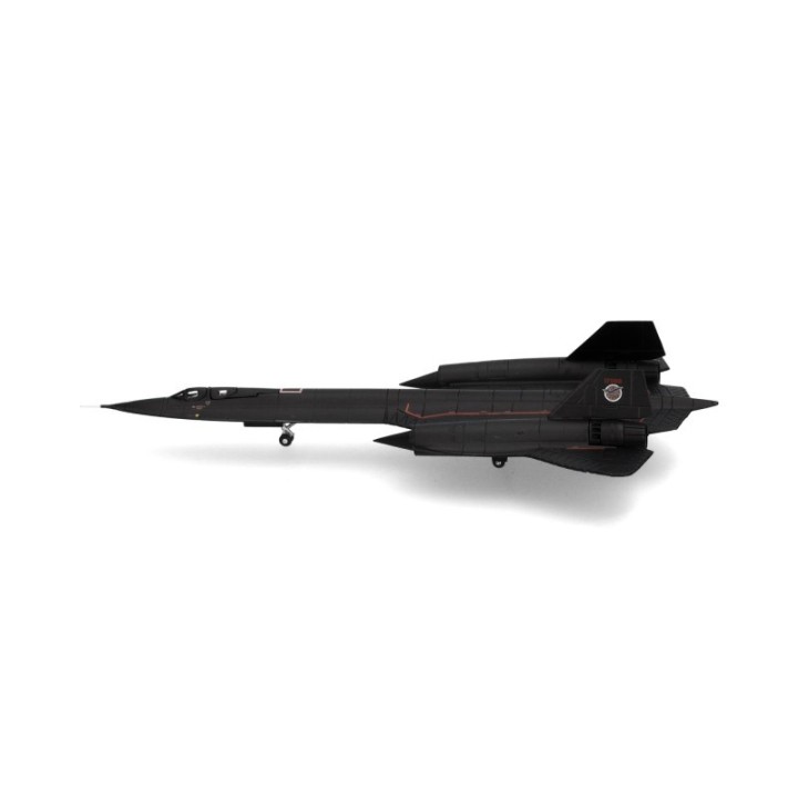 Herpa U.S. Air Force Lockheed SR-71A Blackbird - 9th SRW Detachment 4 RAF Mildenhall Farewell-Dartboard – produktbillede 2