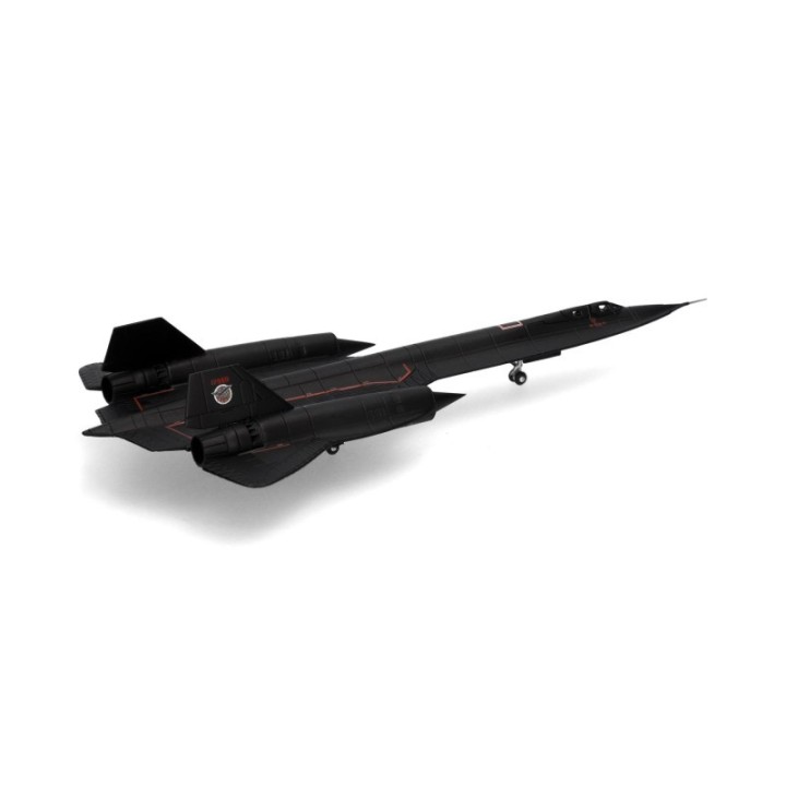 Herpa U.S. Air Force Lockheed SR-71A Blackbird - 9th SRW Detachment 4 RAF Mildenhall Farewell-Dartboard – produktbillede 3