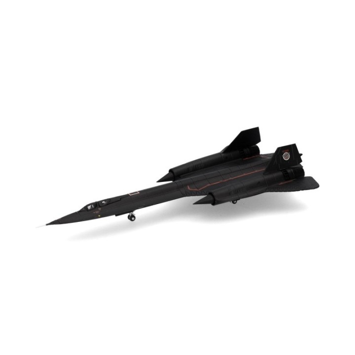 Herpa U.S. Air Force Lockheed SR-71A Blackbird - 9th SRW Detachment 4 RAF Mildenhall Farewell-Dartboard – produktbillede 4