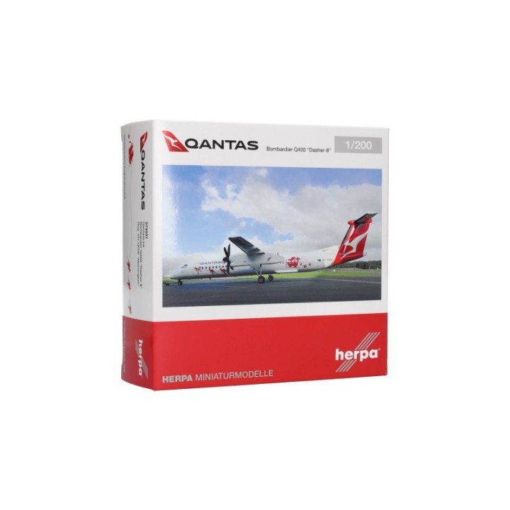 Herpa QantasLink Bombardier Q400 Dasher-8 – produktbillede 5