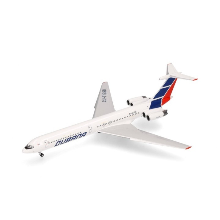 Herpa Cubana de Aviación Ilyushin IL-62M – produktbillede 3