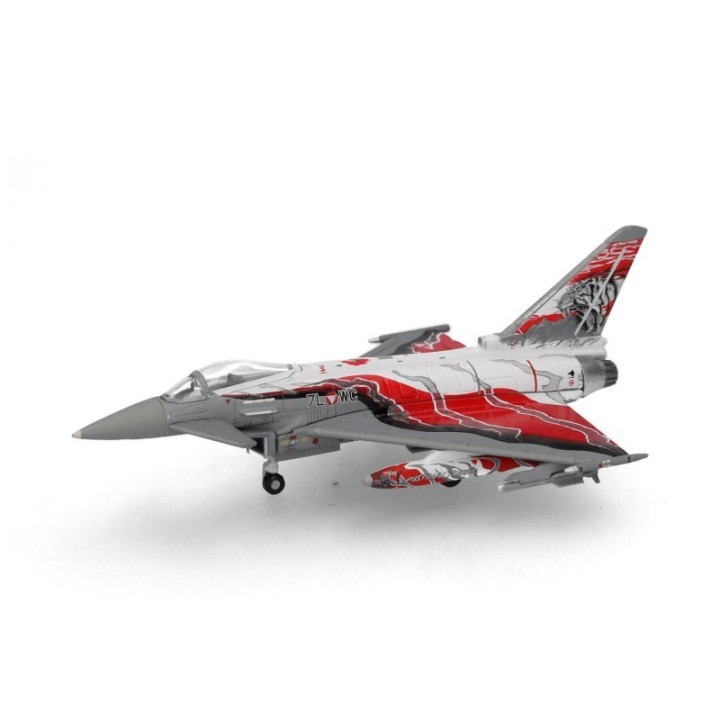 Herpa Austrian Air Force Eurofighter Typhoon - Überwachungsgeschwader Zeltweg Austrian Tigers – produktbillede 3