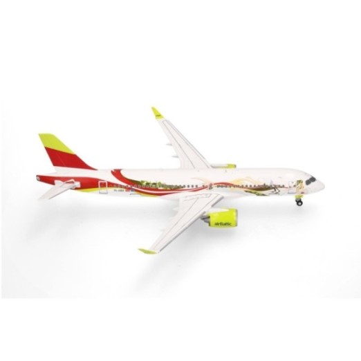Herpa AirBaltic Airbus A220-300 50th A220 - YL-ABX