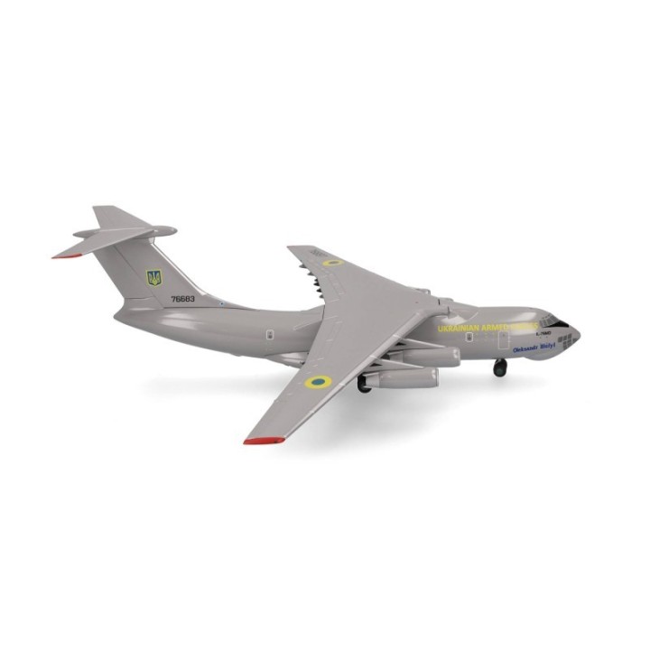 Herpa Ukrainian Air Force Ilyushin IL-76 - 25th Transport Aviation Brigade - 76683