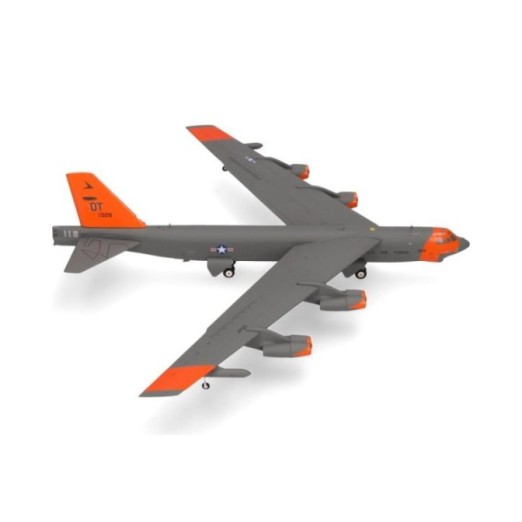 Herpa U.S. Air Force Boeing B-52H Stratofortress - 49th Test and Evaluation Sqn - Test orange bemaling