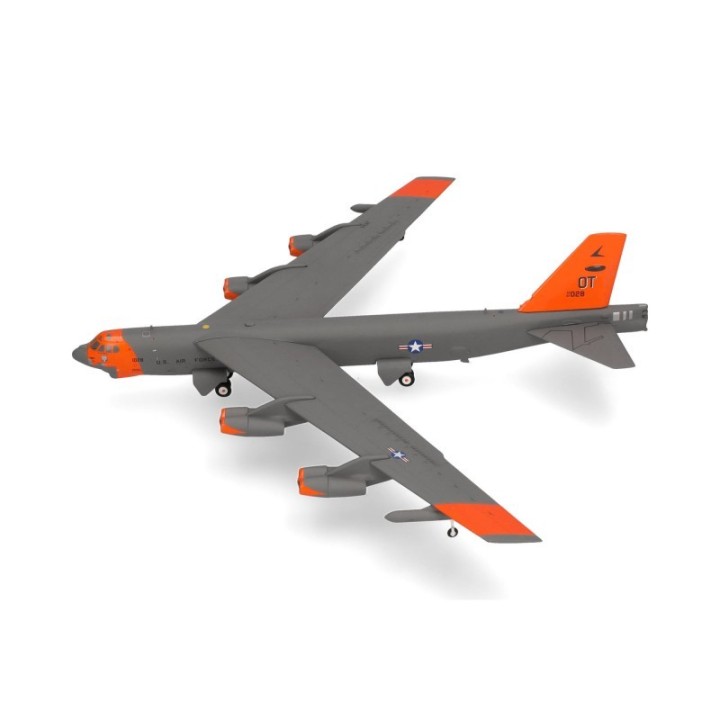 Herpa U.S. Air Force Boeing B-52H Stratofortress - 49th Test and Evaluation Sqn - Test orange bemaling – produktbillede 2