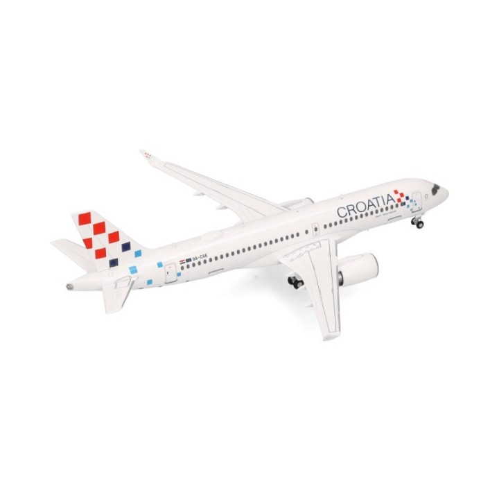 Herpa Croatia Airlines Airbus A220-300 – produktbillede 3
