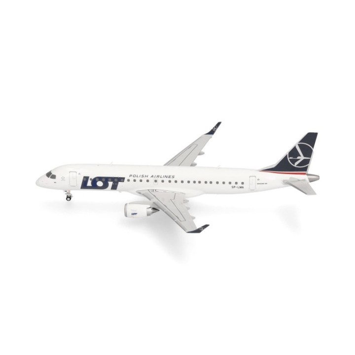 Herpa LOT Polish Airlines Embraer E190 – produktbillede 2
