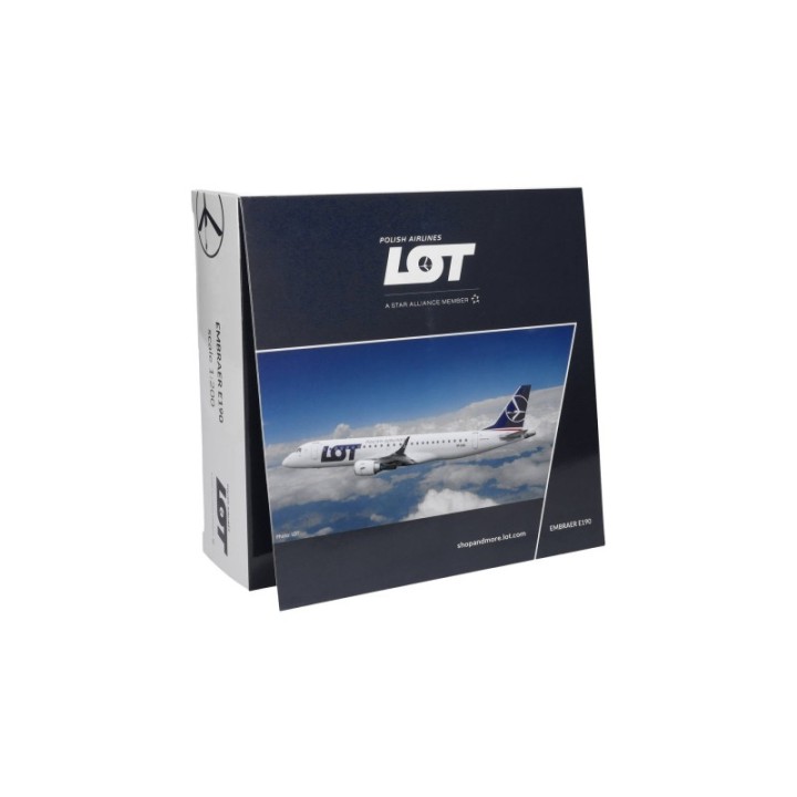 Herpa LOT Polish Airlines Embraer E190 – produktbillede 5