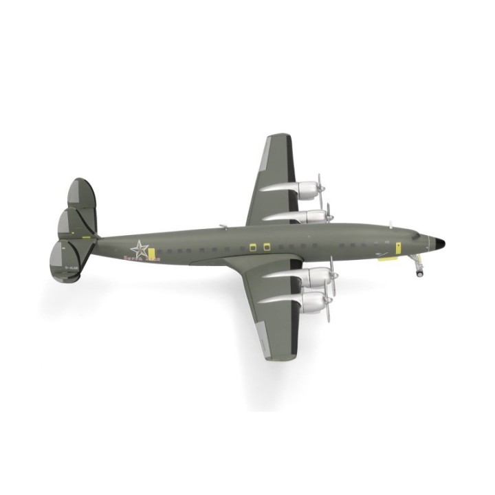 Herpa Lufthansa Lockheed L-1649A Super Star Roll-out Hamburg January 17 2025