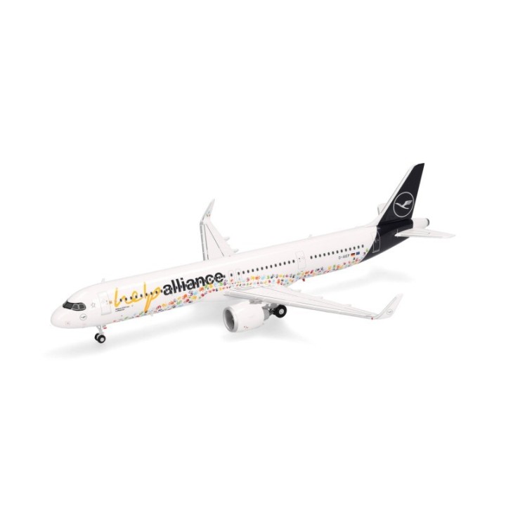 Herpa Lufthansa Airbus A321neo Help Alliance – produktbillede 4