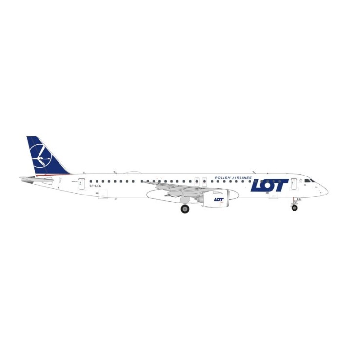 Herpa LOT Polish Airlines Embraer E195-E2