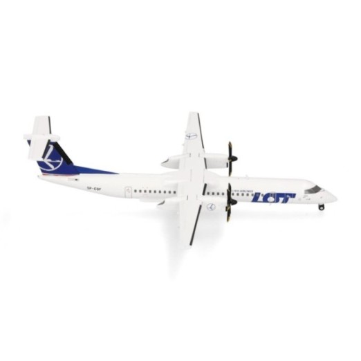 Herpa LOT Polish Airlines Bombardier Q400