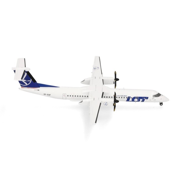 Herpa LOT Polish Airlines Bombardier Q400