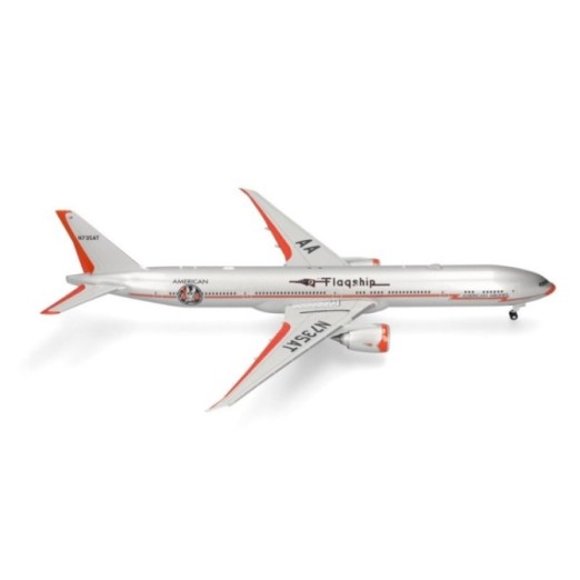 Herpa American Airlines Boeing 777-300ER - Flagship Heritage bemaling