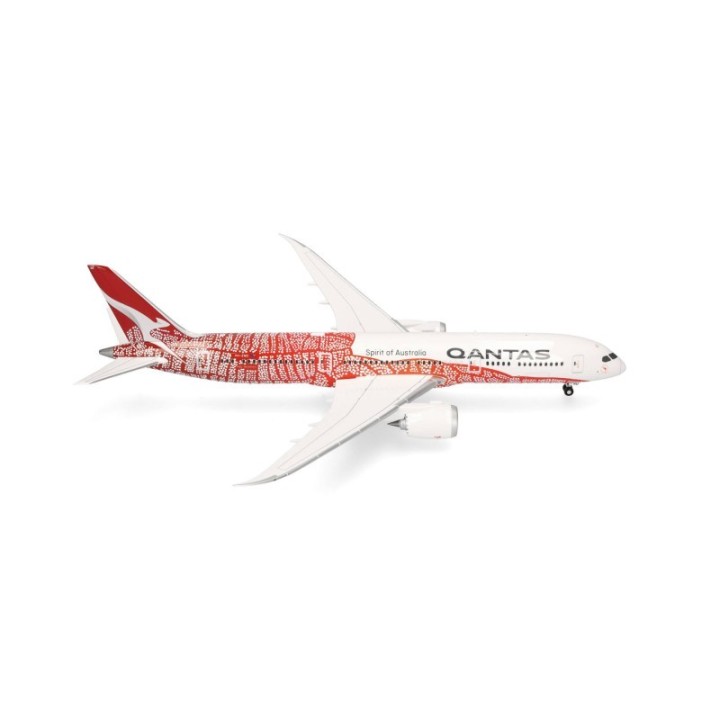 Herpa Qantas Boeing 787-9 Dreamliner - Flying Art Series Yam Dreaming