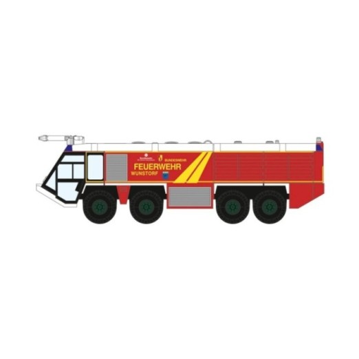 Herpa Bundeswehrfeuerwehr Airport Fire Engine - LTG 62 Wunstorf
