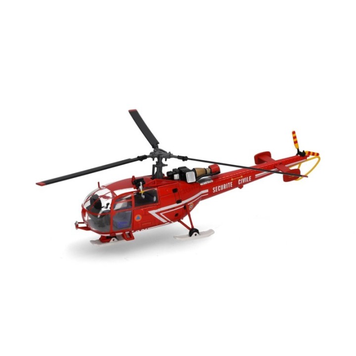 Herpa Sécurité Civile Sud Aviation SA 316 Alouette III - GHSC Base Chamonix / Musée de l’Air et de l’Espace – produktbillede 4