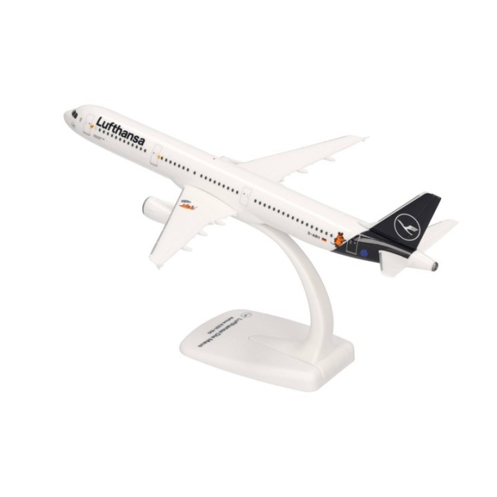 Herpa Lufthansa Airbus A321 Die Maus – produktbillede 4