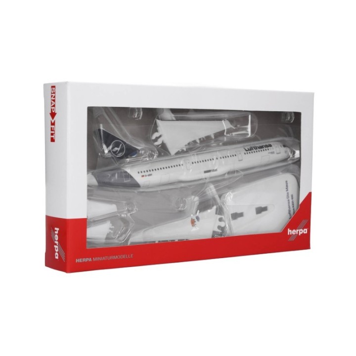 Herpa Lufthansa Airbus A321 Die Maus – produktbillede 5