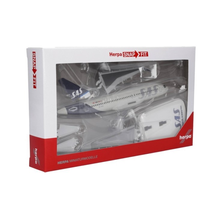 Herpa SAS Scandinavian Airlines Airbus A320 neo – SE-ROX Roar Viking – produktbillede 5