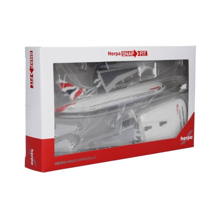 Herpa British Airways Airbus A320 neo – G-TTNA – produktbillede 5