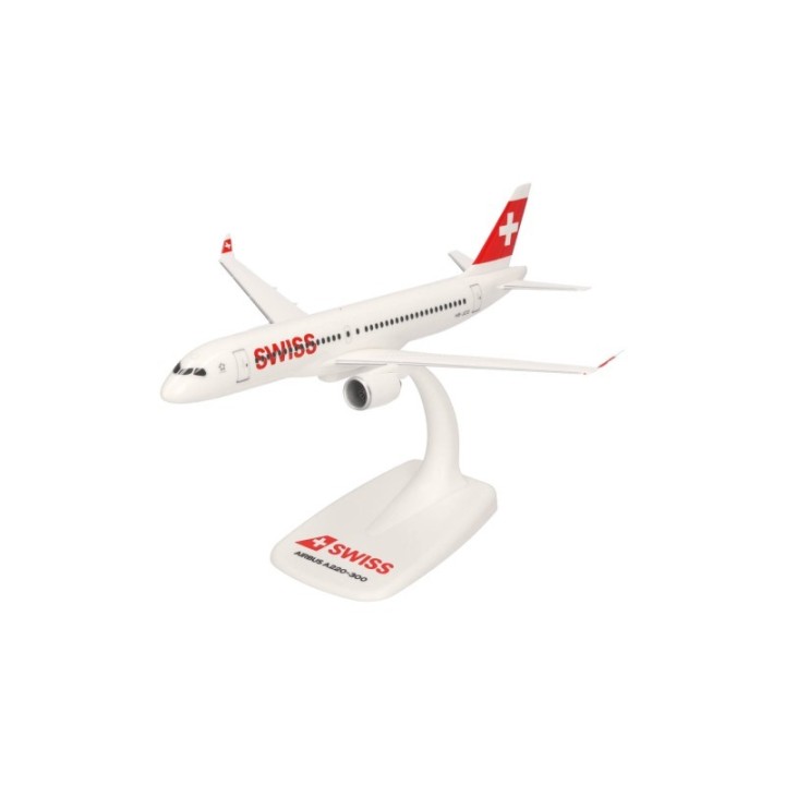Herpa Swiss International Air Lines Airbus A220-300 – HB-JCQ