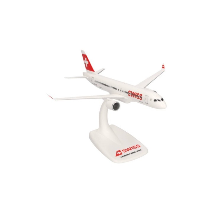 Herpa Swiss International Air Lines Airbus A220-300 – HB-JCQ – produktbillede 3