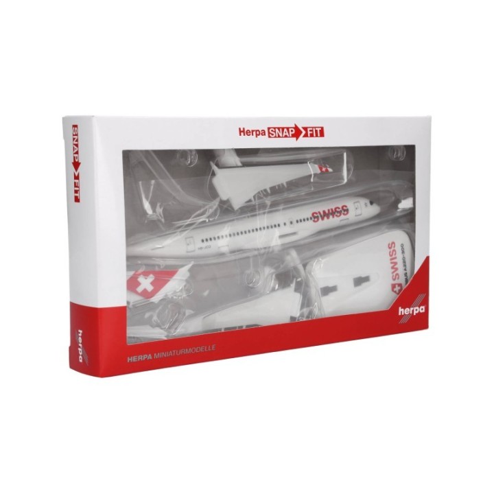 Herpa Swiss International Air Lines Airbus A220-300 – HB-JCQ – produktbillede 5