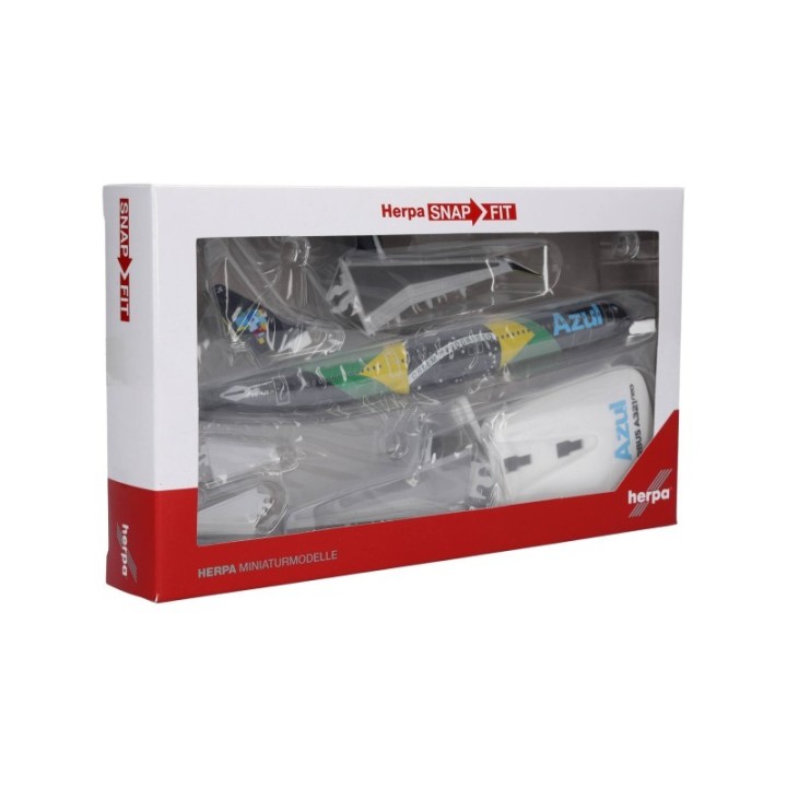 Herpa Azul Brazilian Airlines Airbus A321neo Brazilian Flag bemaling” – PR-YJE – produktbillede 5