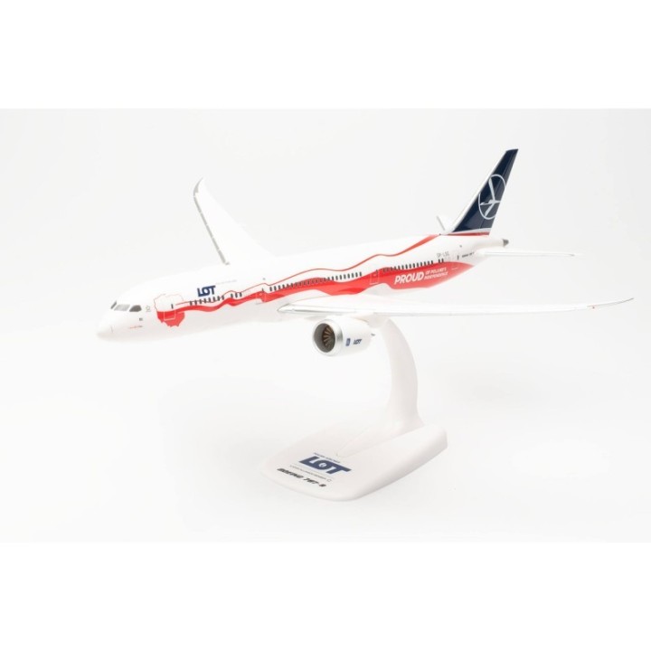 Herpa LOT Polish Airlines Boeing 787-9 Proud of Poland‘s Independence” - SP-LSC