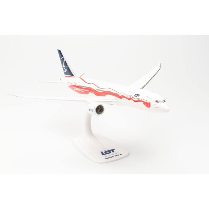 Herpa LOT Polish Airlines Boeing 787-9 Proud of Poland‘s Independence” - SP-LSC – produktbillede 3