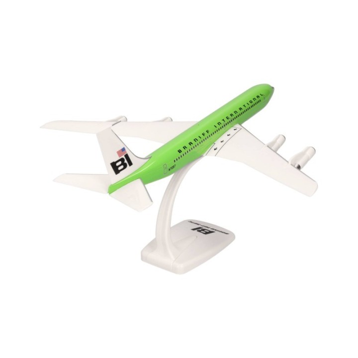 Herpa Braniff International Boeing 707-320 - Solid lime green – produktbillede 2