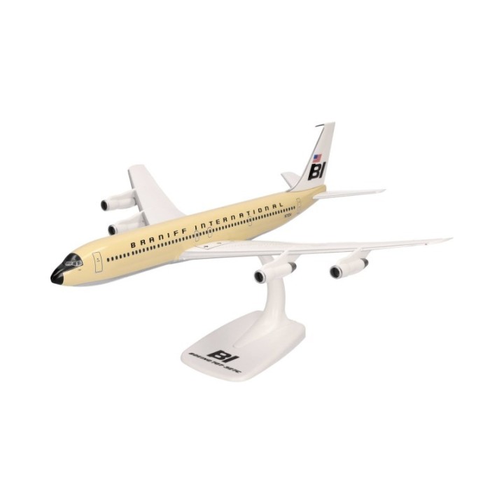 Herpa Braniff International Boeing 707-320 - Solid beige