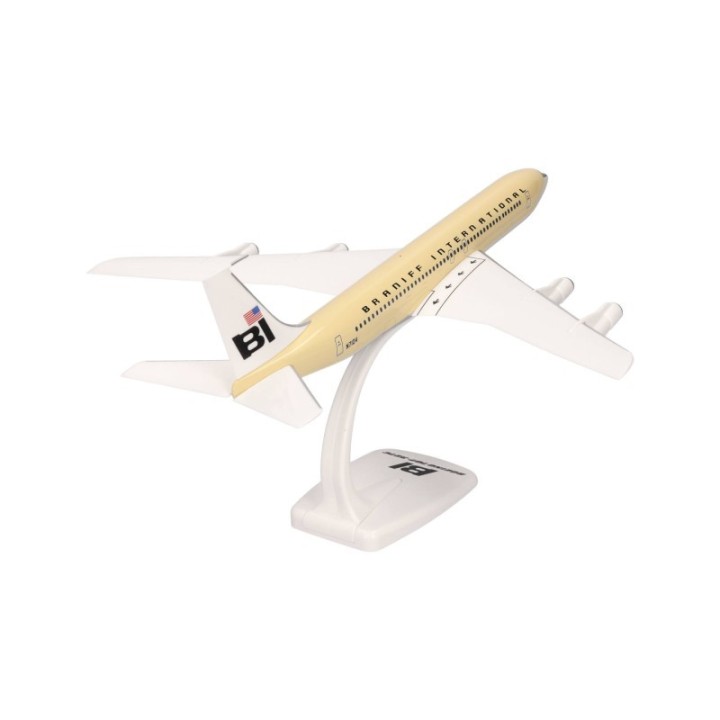Herpa Braniff International Boeing 707-320 - Solid beige – produktbillede 2