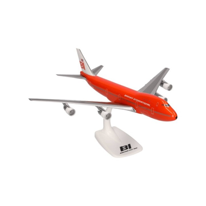 Herpa Braniff International Boeing 747-100 Big Pumpkin – produktbillede 3
